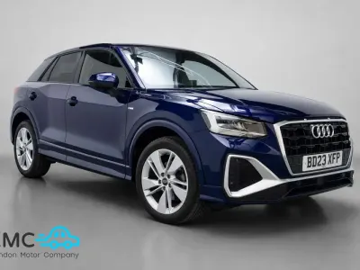 Used Audi Q2 S-Line 150 HP (110 kW) 2023 Blue SUV