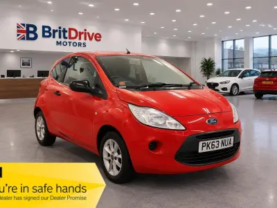 Used Ford Ka Studio 69 HP (50 kW) 2013 Red Hatchback