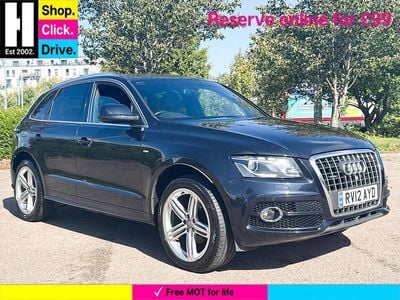 Blue Used 2012 Audi Q5 S-line plus SUV | £4,500 (Fair price)