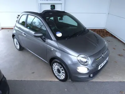 Begagnad Fiat 500C Lounge 70 HK (51 kW) 2021 Grå Cab