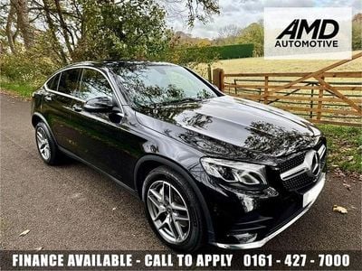 Black Used 2018 Mercedes GLC220 AMG Line Premium Coupe | £20,770 (Good price)