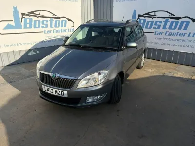 Begagnad Skoda Fabia Elegance 105 HK (77 kW) 2013 Grå Kombi