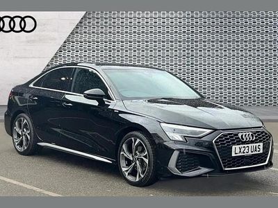 Used Audi A3 S-Line 147 HP (108 kW) 2023 Black Sedan