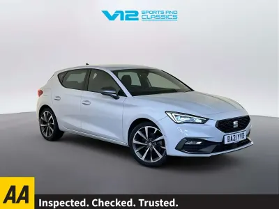 Used Seat Leon FR Sport 150 HP (110 kW) 2021 White Hatchback