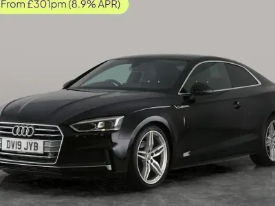 Used Audi A5 S-Line 190 HP (139 kW) 2019 Black Coupe