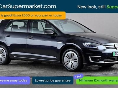 Used VW e-Golf 99 kW (135 HP) 2018 Black Hatchback