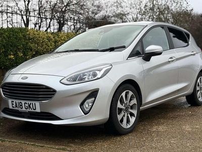 Used Ford Fiesta Zetec 100 HP (73 kW) 2018 Silver Hatchback