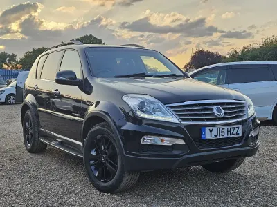 Used SsangYong Rexton 2015 Black SUV