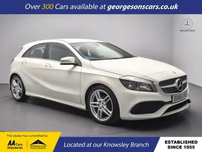 Używany Mercedes A200 AMG line 136 KM (100 kW) 2016 Biały Hatchback
