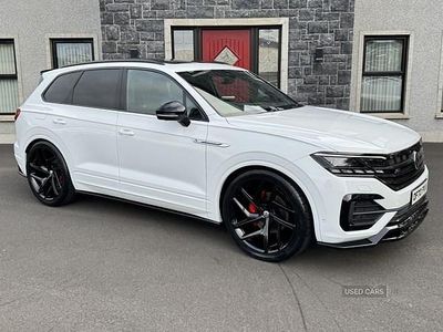 White Used 2021 VW Touareg Black Edition SUV | £32,650 (Fair price)