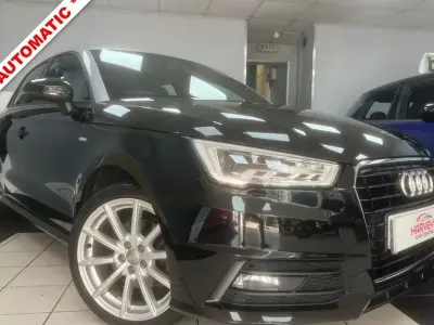 Used Audi A1 Sportback S-Line 150 HP (110 kW) 2016 Black Hatchback