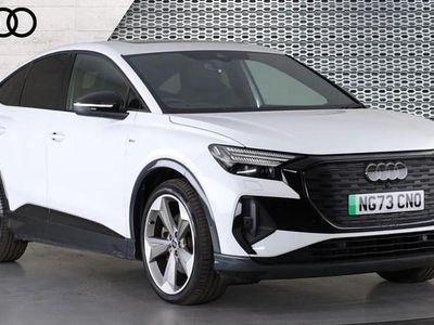 Used Audi Q4 e-tron Black Edition 150 kW (204 HP) 2023 White SUV