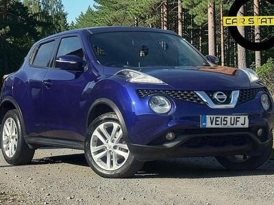 Used Nissan Juke Acenta Premium 117 HP (86 kW) 2015 Blue SUV