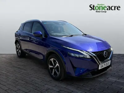 Used Nissan Qashqai N-Connecta 138 HP (101 kW) 2021 Blue SUV