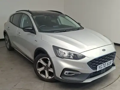 Used Ford Focus Active 125 HP (91 kW) 2020 Silver Hatchback