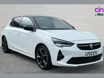 Used Vauxhall Corsa Edition 99 HP (72 kW) 2022 White Hatchback