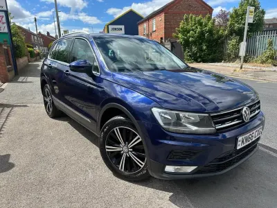 Używany VW Tiguan SE 2016 Niebieski SUV