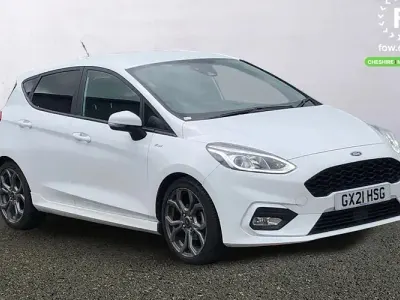 Używany Ford Fiesta ST-Line 125 KM (91 kW) 2021 Biały Hatchback