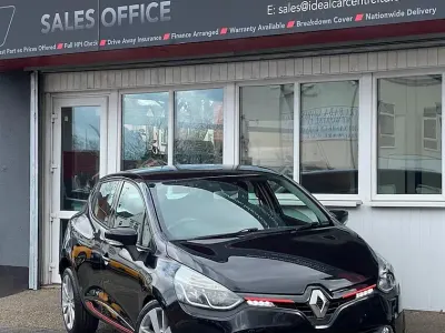 Used Renault Clio IV Dynamique 90 HP (66 kW) 2013 Black Hatchback