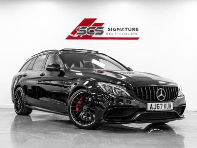 Black Used 2018 Mercedes C63S AMG Premium Estate | £33,995 (Fair price)