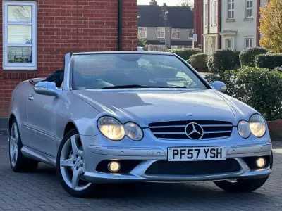 Used Mercedes CLK280 2007 Silver Cabriolet