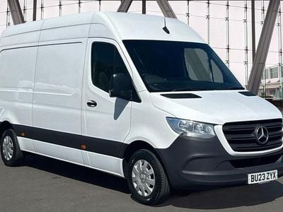 Begagnad Mercedes Sprinter Premium 150 HK (110 kW) 2023 Vit Van