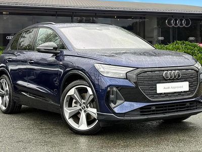 Used Audi Q4 e-tron Black Edition 210 kW (286 HP) 2025 Blue SUV