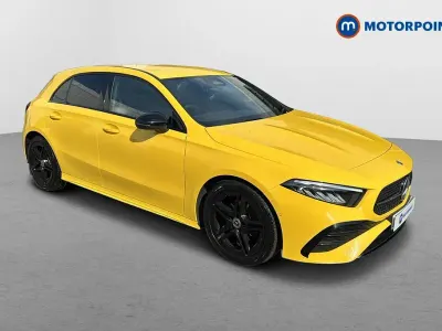 Used Mercedes A200 AMG Line Premium 2023 Yellow Hatchback