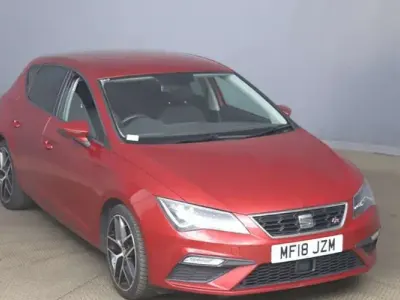 Used Seat Leon FR 125 HP (91 kW) 2018 Red Hatchback