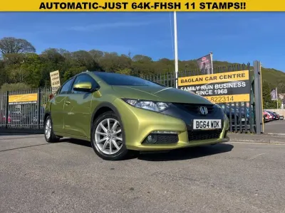 Used Honda Civic EX 142 HP (104 kW) 2014 Yellow Hatchback