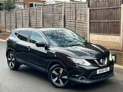 Used Nissan Qashqai N-TEC 130 HP (95 kW) 2015 Black SUV
