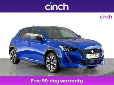 Blue Used 2022 Peugeot e-208 GTi Hatchback | £12,799 (Fair price)