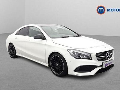Used Mercedes CLA200 AMG line 156 HP (114 kW) 2018 White Sedan