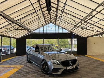 Used Mercedes E220 AMG line 2017 Grey Sedan
