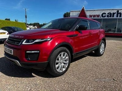 Red Used 2016 Land Rover Range Rover evoque SE SUV | £11,990 (Fair price)