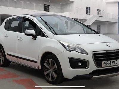 White Used 2014 Peugeot 3008 Allure Hatchback | £3,495 (Fair price)