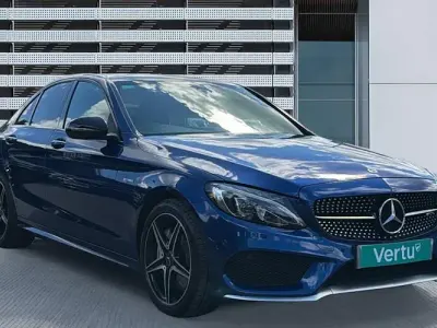 Used Mercedes C43 AMG AMG 367 HP (269 kW) 2018 Blue Sedan