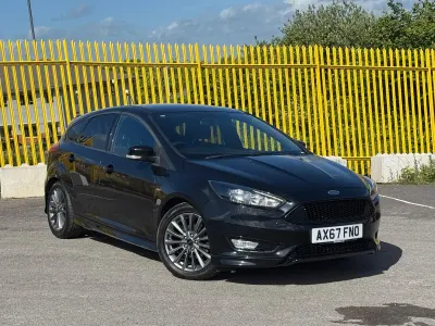 Used Ford Focus ST-Line 140 HP (102 kW) 2018 Black Hatchback