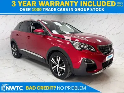 Used Peugeot 3008 Allure 130 HP (95 kW) 2019 Red SUV