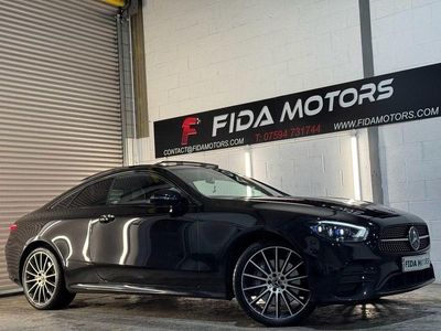 Black Used 2020 Mercedes E400 AMG line Coupe | £28,995 (A bit pricey)