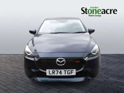 Używany Mazda 2 Homura-Aka 90 KM (66 kW) 2024 Niebieski Hatchback