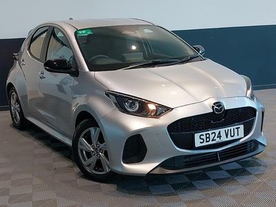 Silver Used 2024 Mazda 2 Exclusive-Line Hatchback | £16,298 (Fair price)