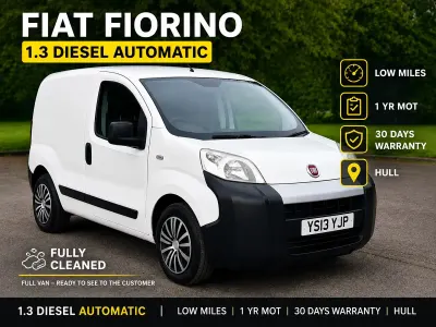 Używany Fiat Fiorino 75 KM (55 kW) 2013 Biały Minivan