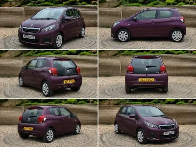 Used Peugeot 108 Active 2016 Mauve/purple Hatchback
