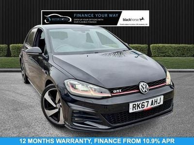 Used VW Golf VII GTI 230 HP (169 kW) 2017 Black Hatchback