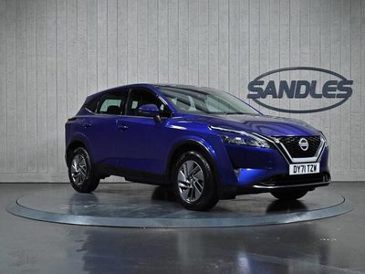 Blue Used 2021 Nissan Qashqai Acenta Premium SUV | £12,799 (Fair price)