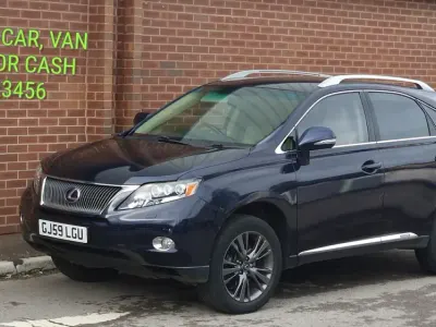 Used Lexus RX450h 2009 Blue SUV