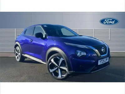 Second-hand Nissan Juke Tekna 114 CP (83 kW) 2021 Albastru SUV