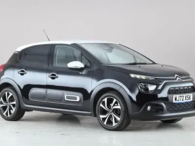 Used Citroën C3 PureTech 83 HP (61 kW) 2022 Black Hatchback