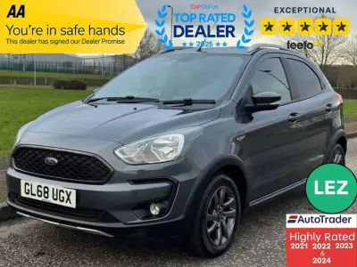 Usado Ford Ka Plus Active 85 HP (62 kW) 2018 Cinzento Citadino